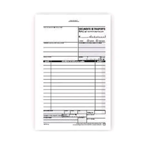 Data Ufficio Documento di Trasporto Autocopiante 2 Copie 215X148MM A5 50 Moduli Conf 5 Pz.