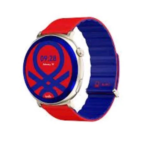 Imiki Holo 2 Benetton Smartwatch 1.43" Amoled Bluetooth 1 Atm Monitoraggio della Salute Red Urban Power