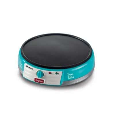 Ariete 202 Crepes Maker Azzurro Party Time Piastra Elettrica per Crepes 1.000 W Azzurro