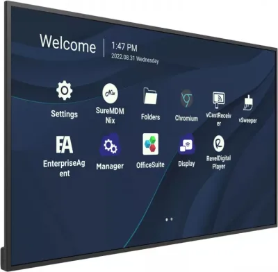 MON 98DS UHD 4K HDMI AND11 OPS MM USBC RJ45 24/7 500NIT 4/32 AND11