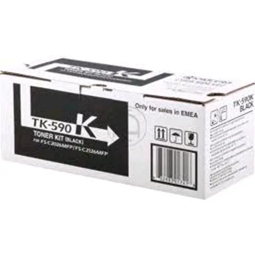 Kyocera Mita Toner Nero TK590K per FS-C2026MFP / FS-C2126MFP