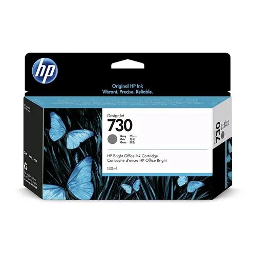 HP 730 Cartuccia Ink-Jet 130 ml Grigio