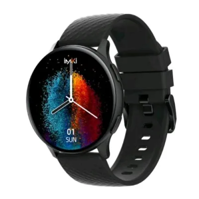 Imiki Holo Pro KW66 Smartwatch Unisex Display Amoled 1,43" Connettivita' Bluetooth, Cinturino Magnetico, Misura Ossigeno Nel Sangue e Frequenza Cardiaca, Android e Ios Nero