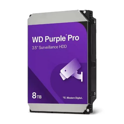Western Digital Purple Pro WD8002PURP HDD 8.000GB SATA III 3.5" Cache 256 MB 7.200RPM
