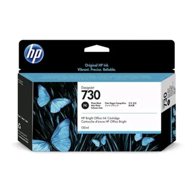 HP 730 Cartuccia Ink-Jet 130 ml Nero Fotografico