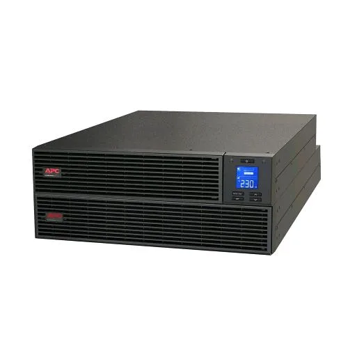 APC SRV6KRIRK UPS Gruppo di Continuita' Doppia Conversione (Online) 6.000 VA 6.000 W 1 x USB Tipo B 4 Pin 1 x RS-232- D-Sub 9 Pin (DB-9) Epo (Emergency Power Off) Nero