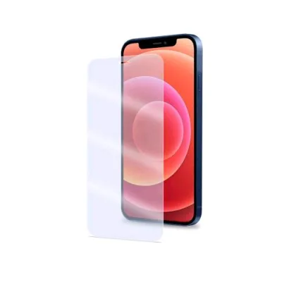 Celly Easy Glass Apple iPHONE 12 Pro Max Proteggi Schermo in Vetro Temperato Anti-Impronte e Antigraffio Trasparente