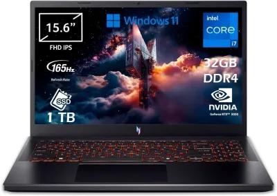 NB 15,6 I9-13900H 32GB 1TBSSD W11P ACER ANV15-52-92EA - RTX 5050