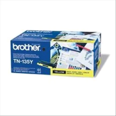 Brother TN-135Y Toner Giallo per HL4040CN/4050CDN/4070CDW - DCP9040CN/9042CDN/9045CDN - MFC9440CN/9450CDN/9840CDW Durata: 4.000 Pagine