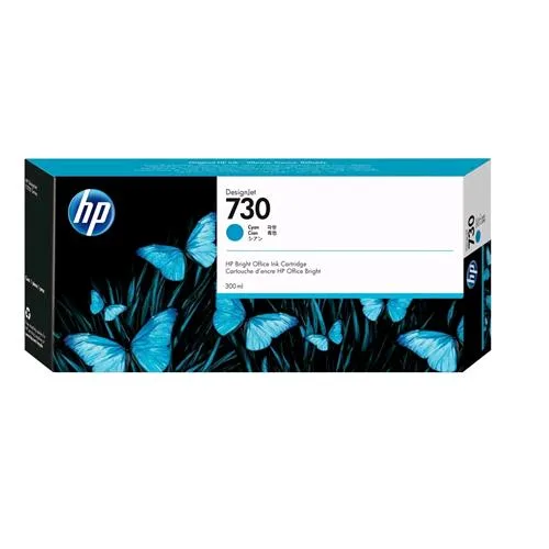 HP 730 Cartuccia Ink-Jet 300 ml Ciano