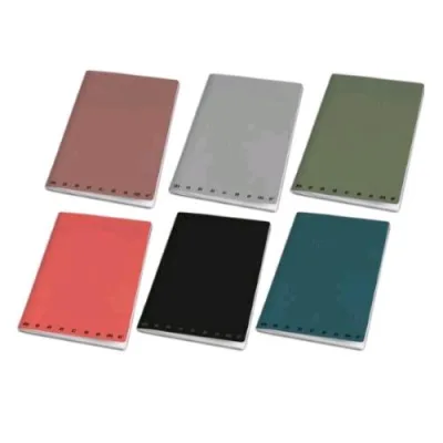 Pigna Monocromo Plus Quaderno Cartonato 80 g 210X297 mm 22 Fogli a Quadretti 5Q Colori Assortiti Conf 6 Pz.