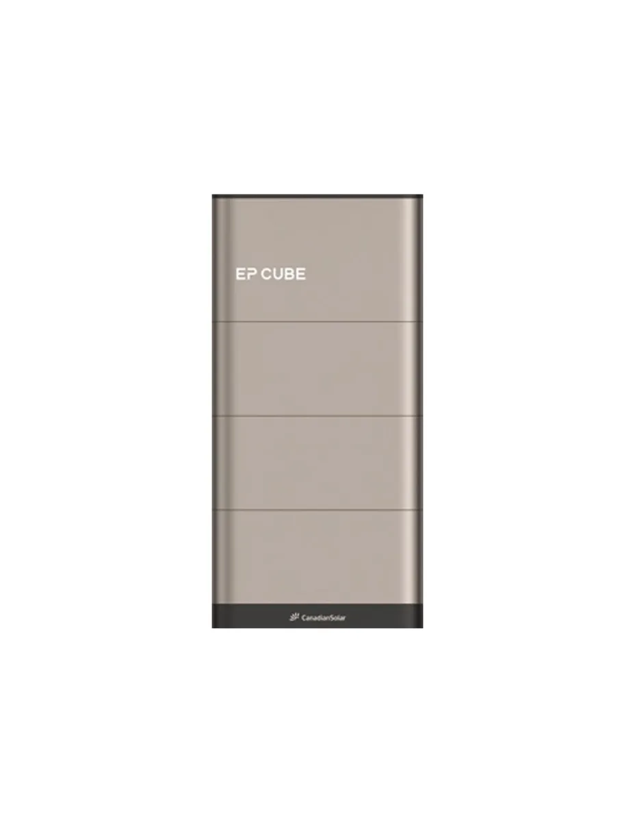 Sistema di accumulo trifase inverter 10kW EP CUBE batteria al litio 10kWh CanadianSolar