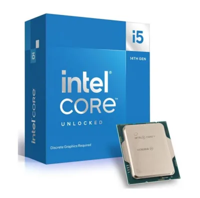 Intel i5-14600KF Processore 14 Core Cache 24MB Frequenza Turbo 5.3GHz Lga 1700 Box
