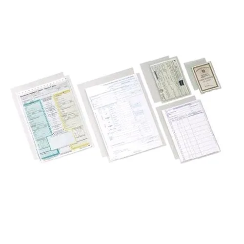Esselte Buste a U in PP CM 23X33 Trasparente Conf 25 Pz.