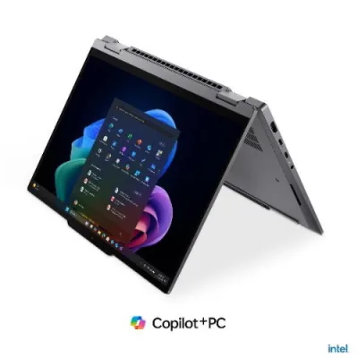 Lenovo ThinkPad X1 2-in-1 Gen 11 Aura Edition Copilot+ PC 14" Wuxga Touch Screen Intel Core Ultra 7 355 RAM 32GB-SSD 1TB NVMe-Intel Graphics-Wi-Fi 7-Win 11 Prof Grigio (21V9006HIX9