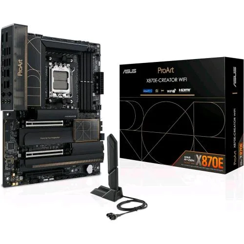 ASUS Proart X870E-Creator Wi-Fi 7 AMD X870E AM5 ATX 4 x DDR5