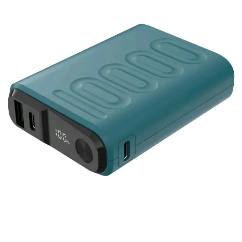 Celly Fast Powerbank 10.000mAh 20 W Ingresso USB-C Uscita 1 x USB-A 1 x USB-C