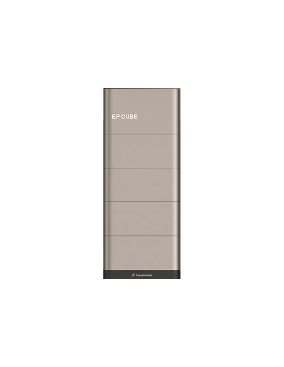 Sistema di accumulo trifase inverter 10kW EP CUBE batteria al litio 15kWh CanadianSolar
