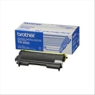 Brother TN-2000 Toner Nero per HL2030 2040 2070- Fax 2820/2825/2920/DPC 7010/7025 MFC 7420/7820N/7225N