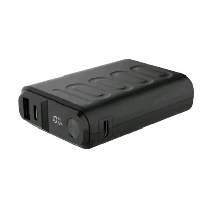 Celly Fast Powerbank 10.000mAh 20 W Ingresso USB-C Uscita 1 x USB-A 1 x USB-C Nero