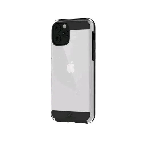 Black Rock Apple iPHONE 11 Cover in Tpu Anti Shock Assorbion Trasparente/Nero