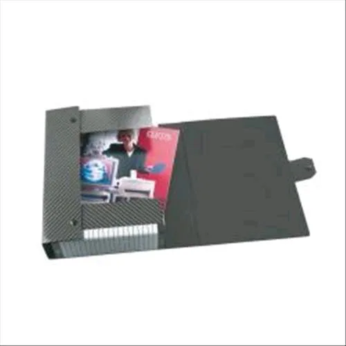 Esselte C04 Delso Line Cartelle Progetto in Fibrone 250X350 mm Dorso 4 cm Col. Grigio Conf 5 Pz.
