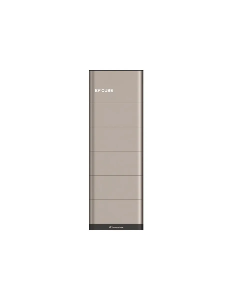 Sistema di accumulo trifase inverter 10kW EP CUBE batteria al litio 20kWh CanadianSolar