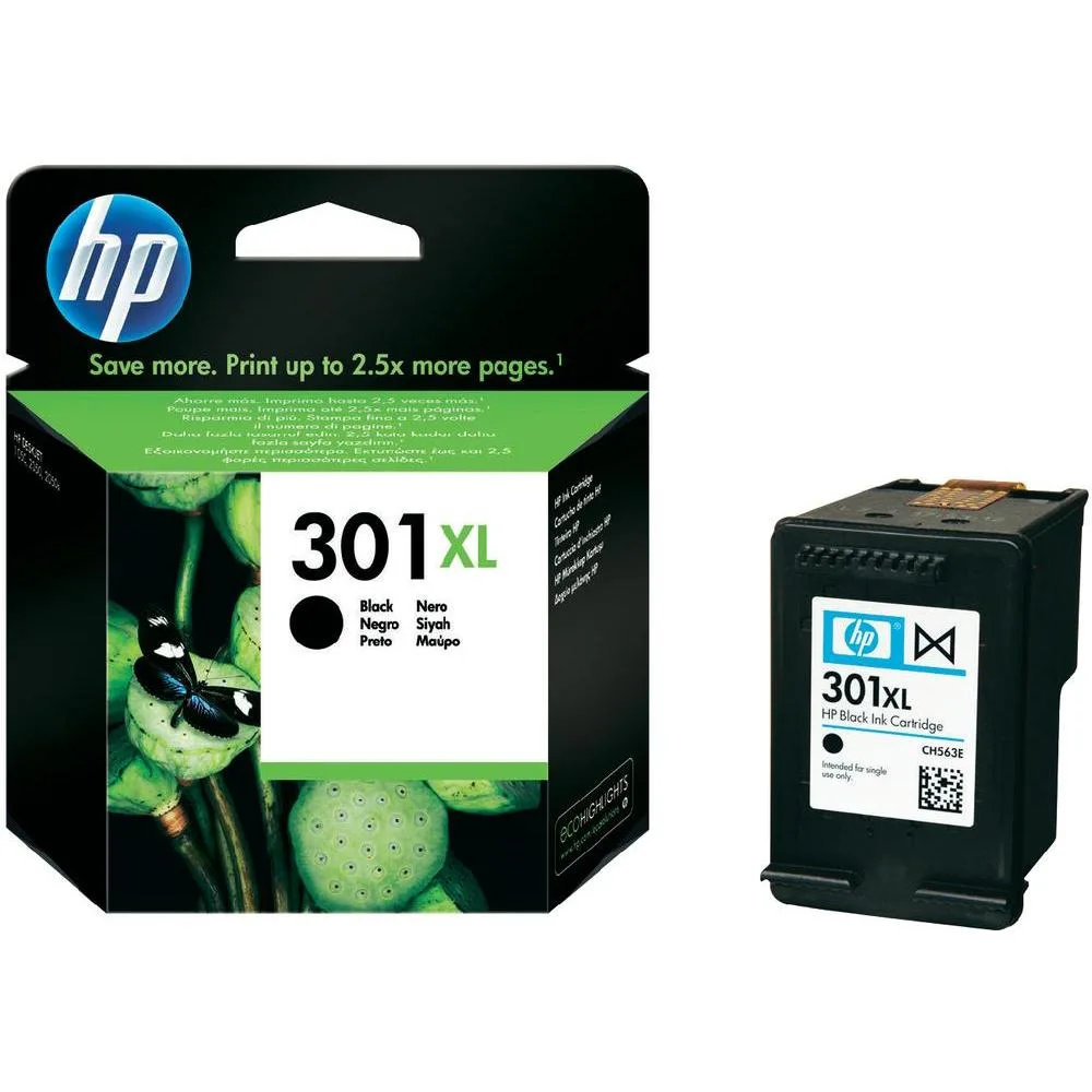HP 301XL Cartuccia Ink-Jet Nero Alta Resa 8ml