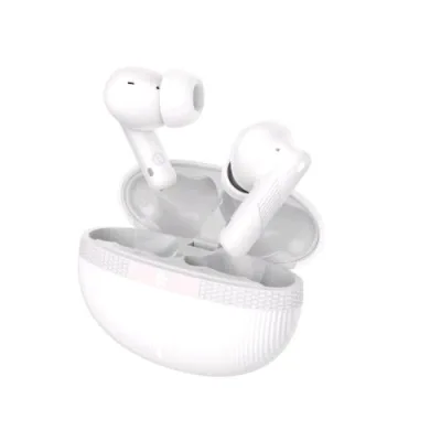Celly Featsound Aricolari in-Ear True Wireless ANC Cancellazione Attiva del Rumore con Custodia di Ricarica USB-C Bianco