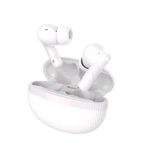 Celly Featsound Aricolari in-Ear True Wireless ANC Cancellazione Attiva del Rumore con Custodia di Ricarica USB-C Bianco