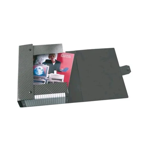 Esselte C06 Delso Line Cartelle Progetto in Fibrone 250X350 mm Dorso 6 cm Col. Grigio Conf 5 Pz.