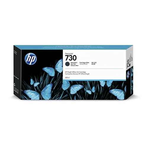 HP 730 Cartuccia Ink-Jet 300 ml Nero Opaco