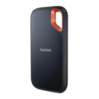 SanDisk Extreme SSD NVMe Portatile 500 GB USB 3.1 Gen 2 Velocità di Lettura fino a 1.050 MB/S e di Scrittura fino a 1.000 MB/S Impermeabile IP55 Colore Grey