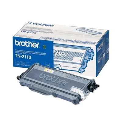 Brother TN-2110 Toner Nero per HL2140/2150N/2170W - DCP7030/7045N/MFC7320/7440N/7840W Garanzia Italia (TN-2110)