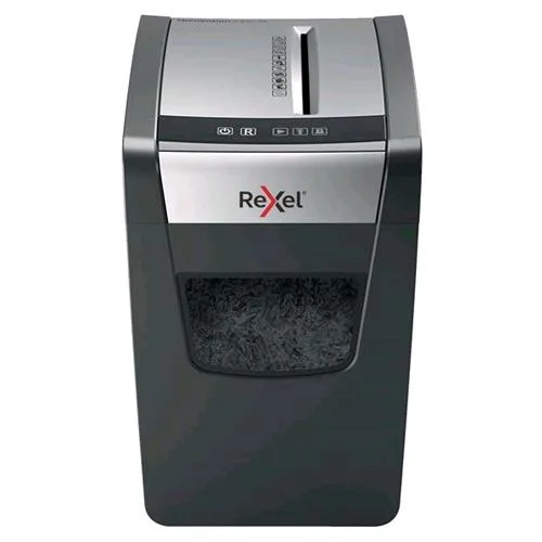 Rexel Momentum X410-SL Slimline Distruggidocumenti a Frammento Cestino 23l Capacita' 10 Fogli Col. Grigio
