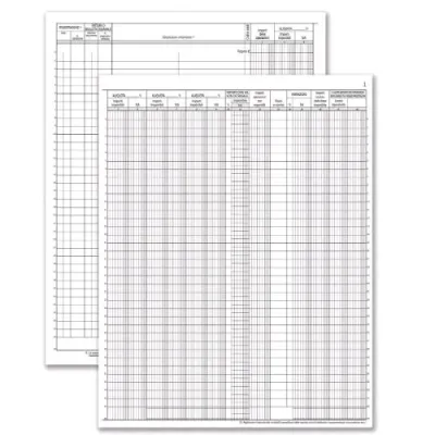 Data Ufficio Registro Acquisti 22 Pagine Numerate Conf 5 Pz.