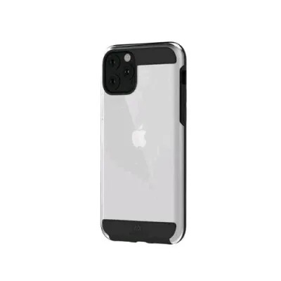 Black Rock Apple iPHONE 11 Pro Cover in Tpu Anti Shock Assorbion Trasparente/Nero