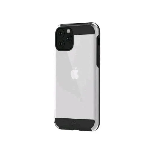 Black Rock Apple iPHONE 11 Pro Cover in Tpu Anti Shock Assorbion Trasparente/Nero