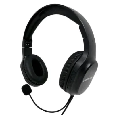 Empire H-15 Mic Cuffie con Microfono USB-C Professionali Nero