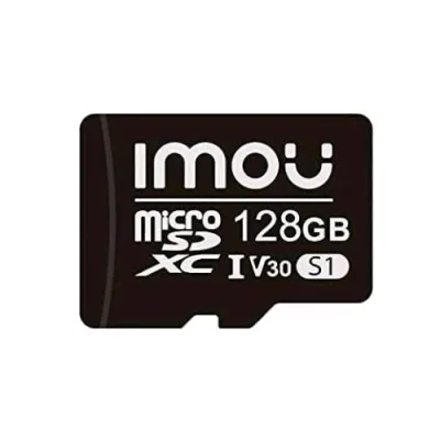 IMOU ST2-128-S1 Memory Card Microsdxc 128GB Classe 10 Uhs-I U1 95/25 MB/Sec Nero