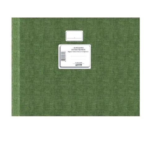 Data Ufficio Registro Carici/Scarico Stupefacenti 100 Fogli 240X215 mm Conf 2 Pz.