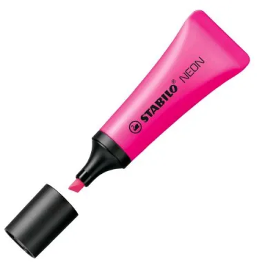 Stabilo Evidenziatore Neon Rosa 10 pz