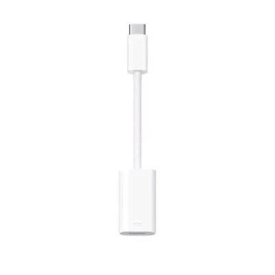 Apple Adattatore da USB-C Maschio a Lightning Femmina Bianco