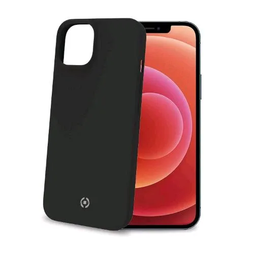 Celly Feeling Apple iPHONE 14 Cover in Silicone Soft Touch Black