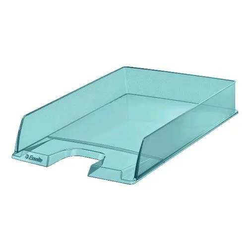 Esselte Colour Ice Vaschetta Portacorrispondenzain Poliestere 61X254X350 mm Azzuro