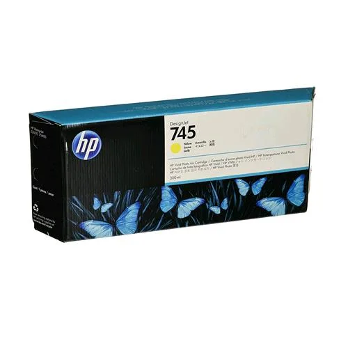 HP 745 Cartuccia Ink-Jet 300 ml Giallo
