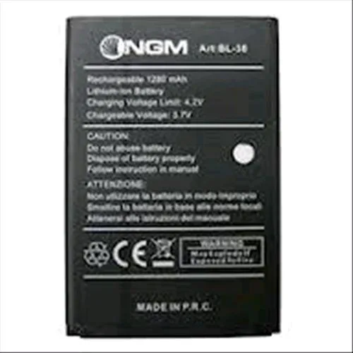 NGM BL-38 Batteria Originale per NGM Action Li-Ion 1280mAh