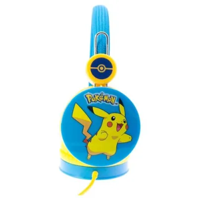 Otl Pikachu Core Headphones Cuffie per Bambini Jack 3.5mm