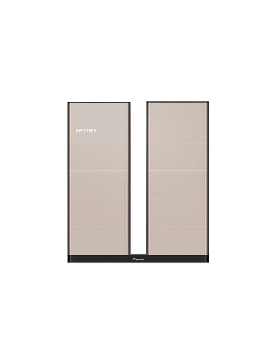 Sistema di accumulo trifase inverter 10kW EP CUBE batteria al litio 40kWh CanadianSolar