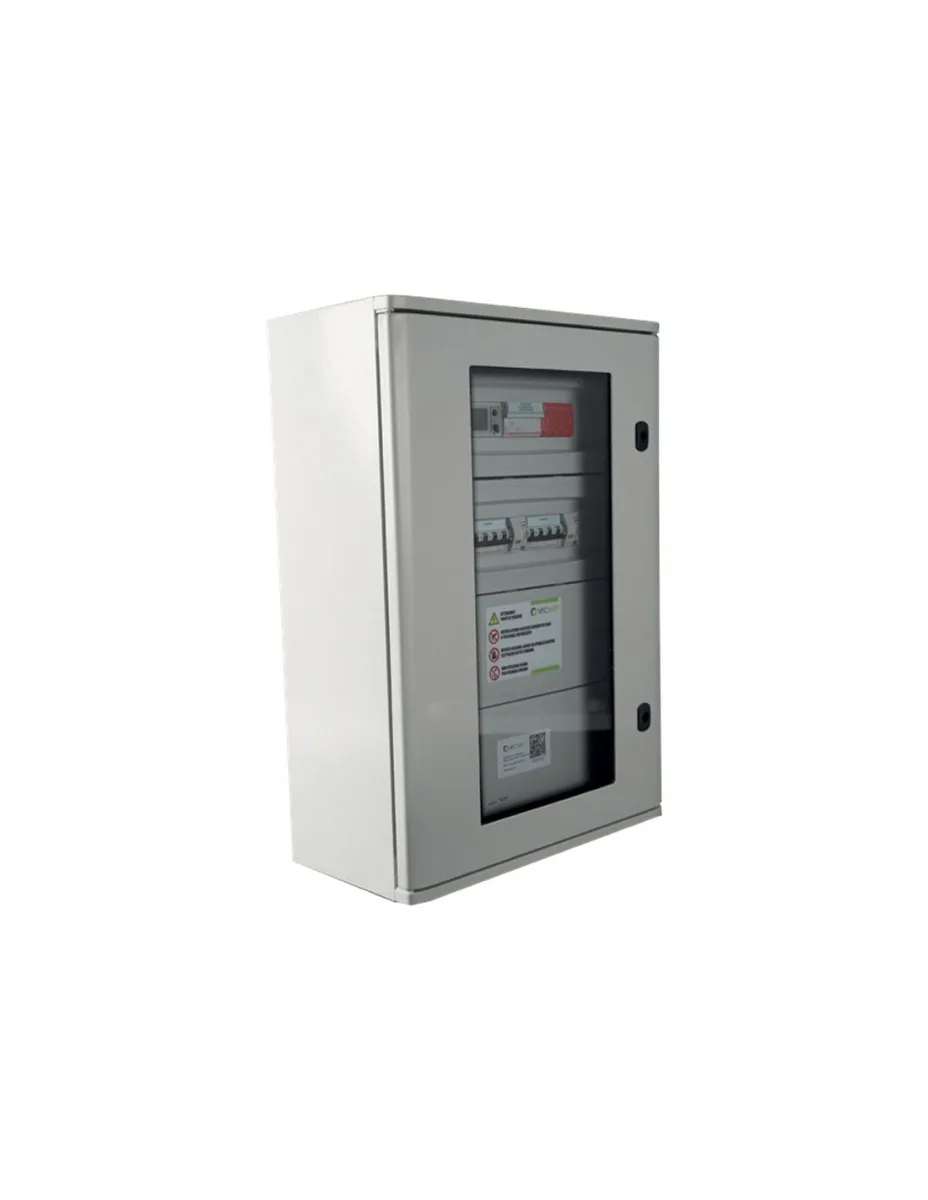 Quadro di interfaccia AC trifase CEI 0-21 60kW per 3 inverter - QIT60-3